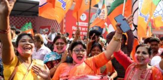Modi’s alliance celebrates decisive win in Indian state election