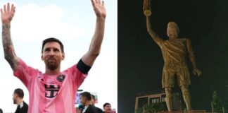 Messi to unveil 70ft statue of himself on ‘GOAT’ tour