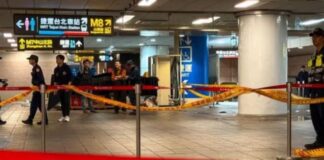 Knife attacker kills three after smoke bombing Taiwan metro