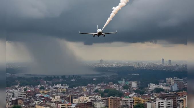 दिल्ली में बारिश करवाने कानपुर से उड़ चला प्लेन, कैसे होगी कृत्रिम बारिश, यहां जानिए सबकुछ
